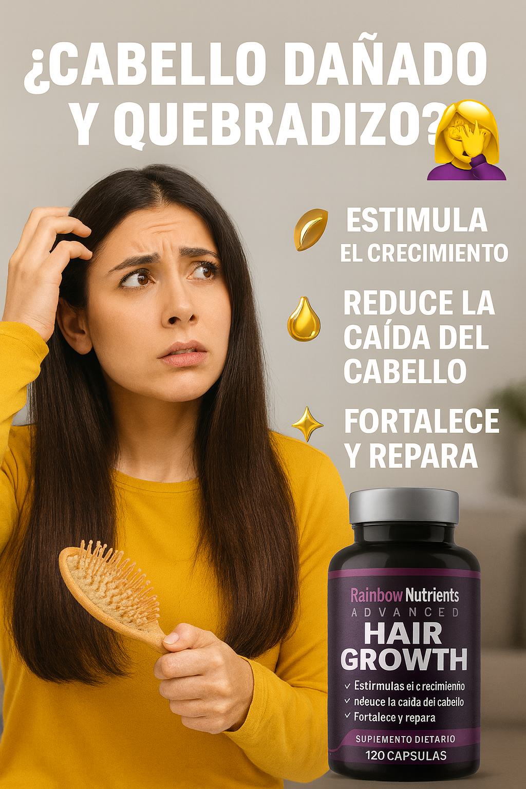 HAIR GROWHT PRO   x 120 caps