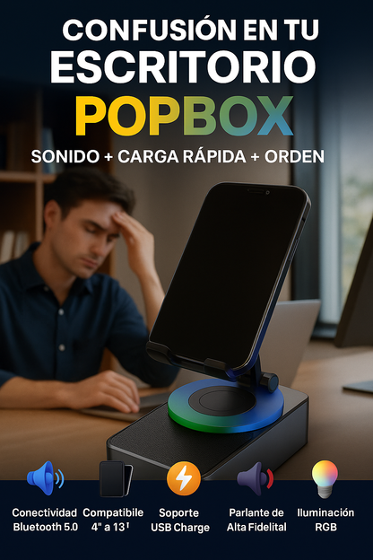 Soporte For Teléfono Móvil Con Audio De