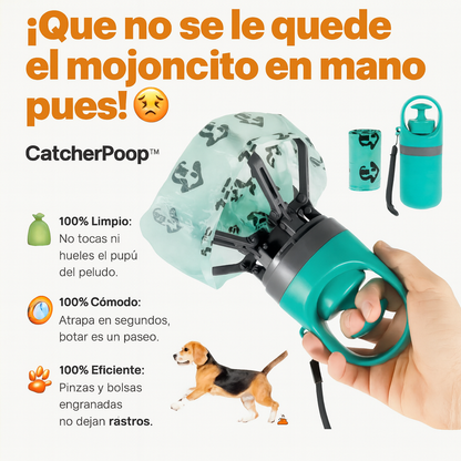 CatcherPoop™ - Recogedor de excrementos para mascotas